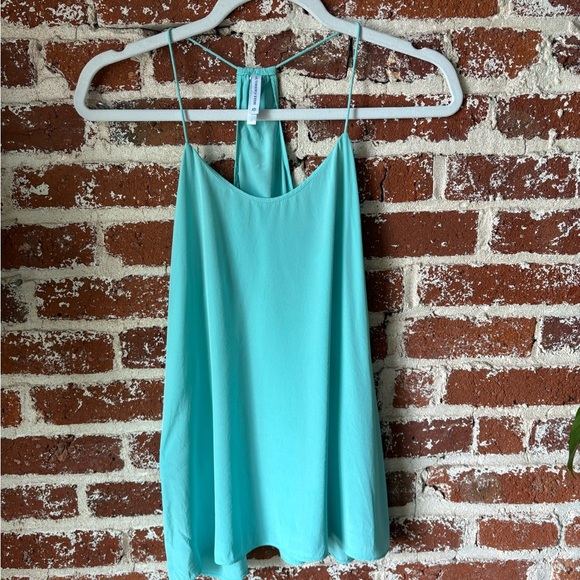 Southern Tide blue silk tank top - Picture 3 of 5